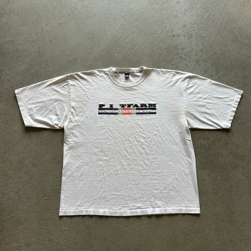 Vintage Phat Farm Shirt Size XXL White Y2K Classic American Flava USA Made